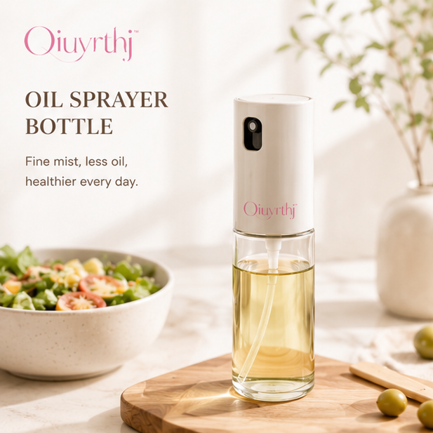 Oiuyrthj™ Oil Sprayer Bottle for Olive Oil, Air Fryer & Cooking Prep